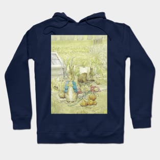 Peter and Benjamin Rabbits - Beatrix Potter Hoodie